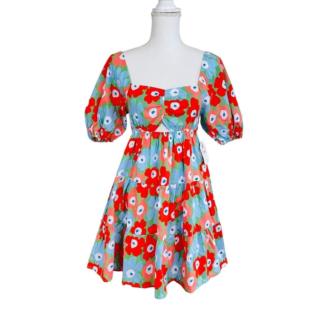 Altar'd State Bonnie Floral Dress NEW With Tag Size XS - Picture 5 of 12